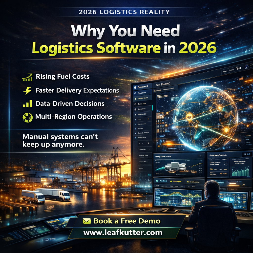 Why You Need Logistics Software in 2026: A Complete Guide for Growing Logistics Companies